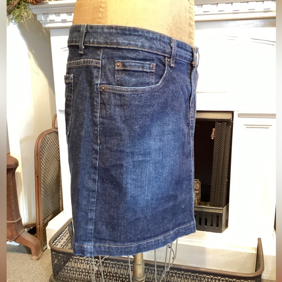 GH BASS & CO Jean skirt - Picture 4 of 5